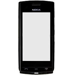 Nokia 500 etukuori, musta