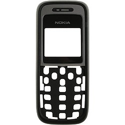 Nokia 1200 etukuori, musta