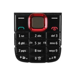 Nokia 5130 näppäimet, punainen
