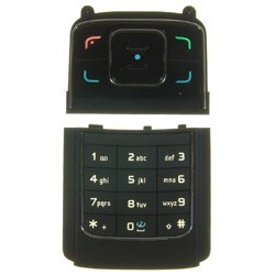 Nokia 6288 näppäimet, musta