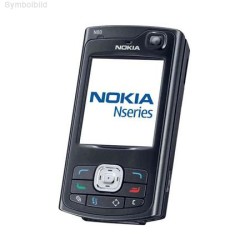 Nokia N80 etukuori, musta