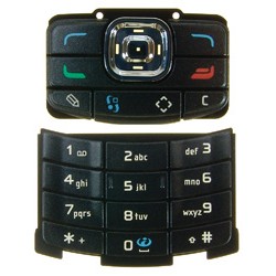 Nokia N80 näppäimet, musta